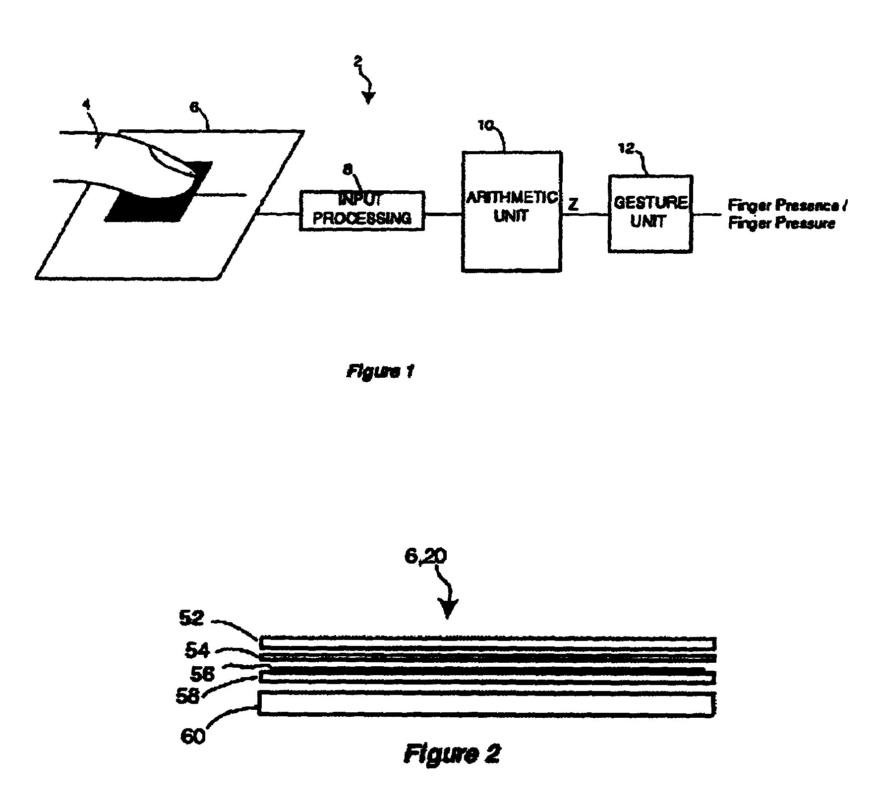 Flexible transparent touch sensing system for electronic devices