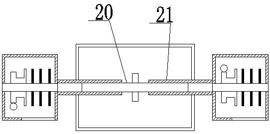 Fan-shaped turnover umbrella backpack and turnover method