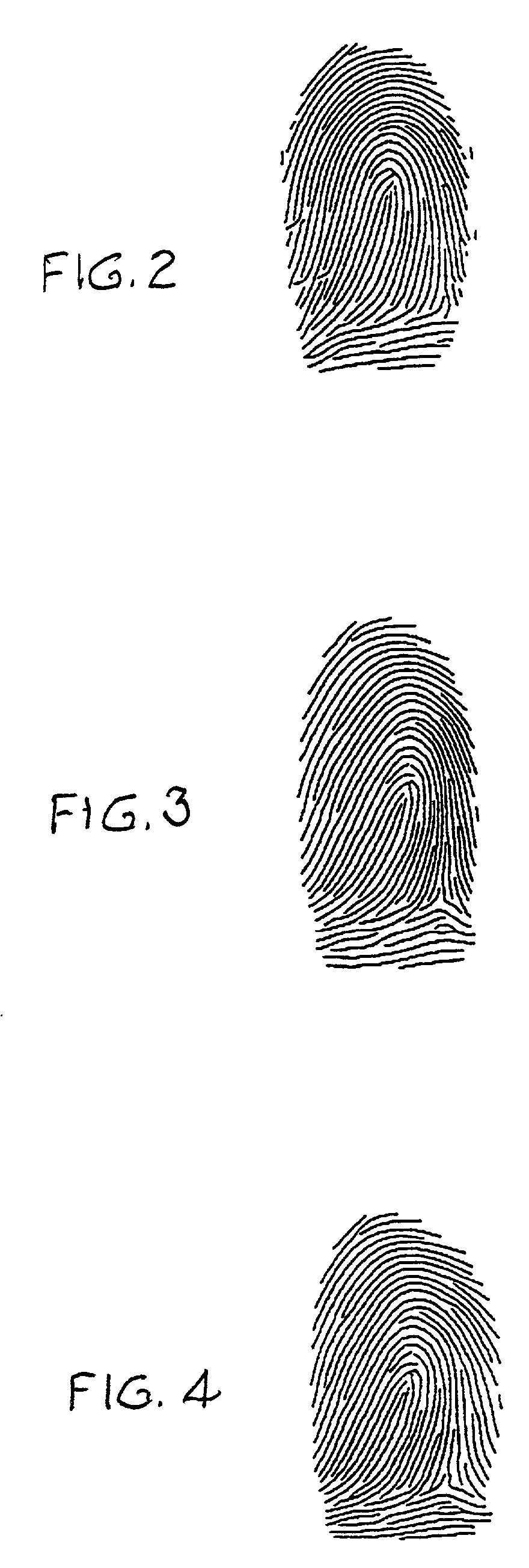 System and method for transforming fingerprints to improve recognition