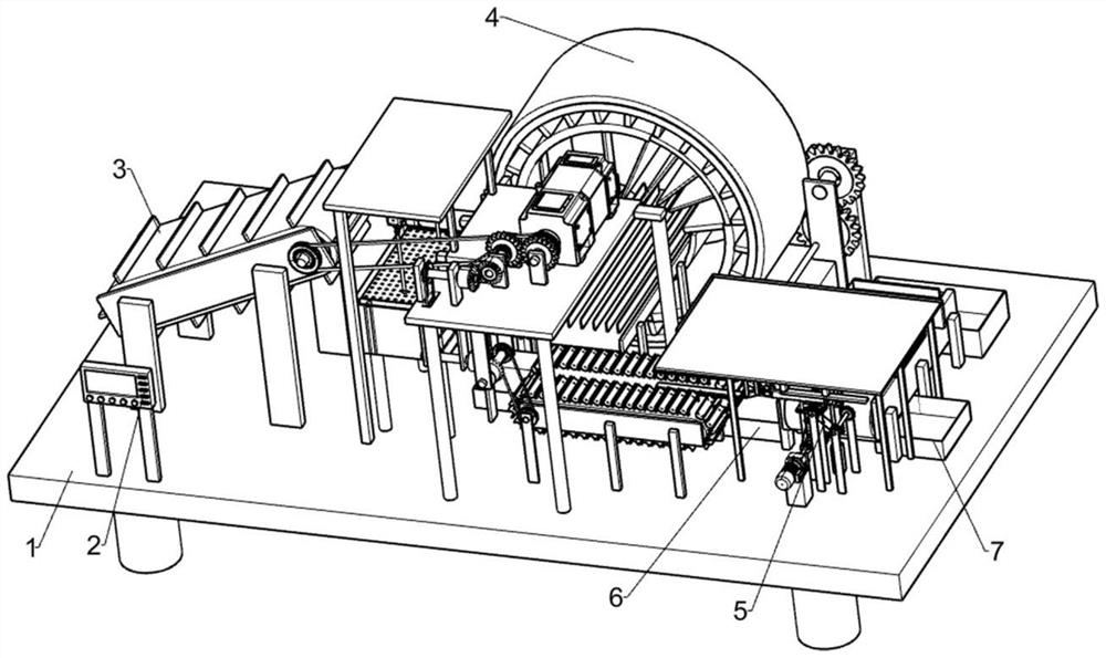 Herbaceous plant treatment device