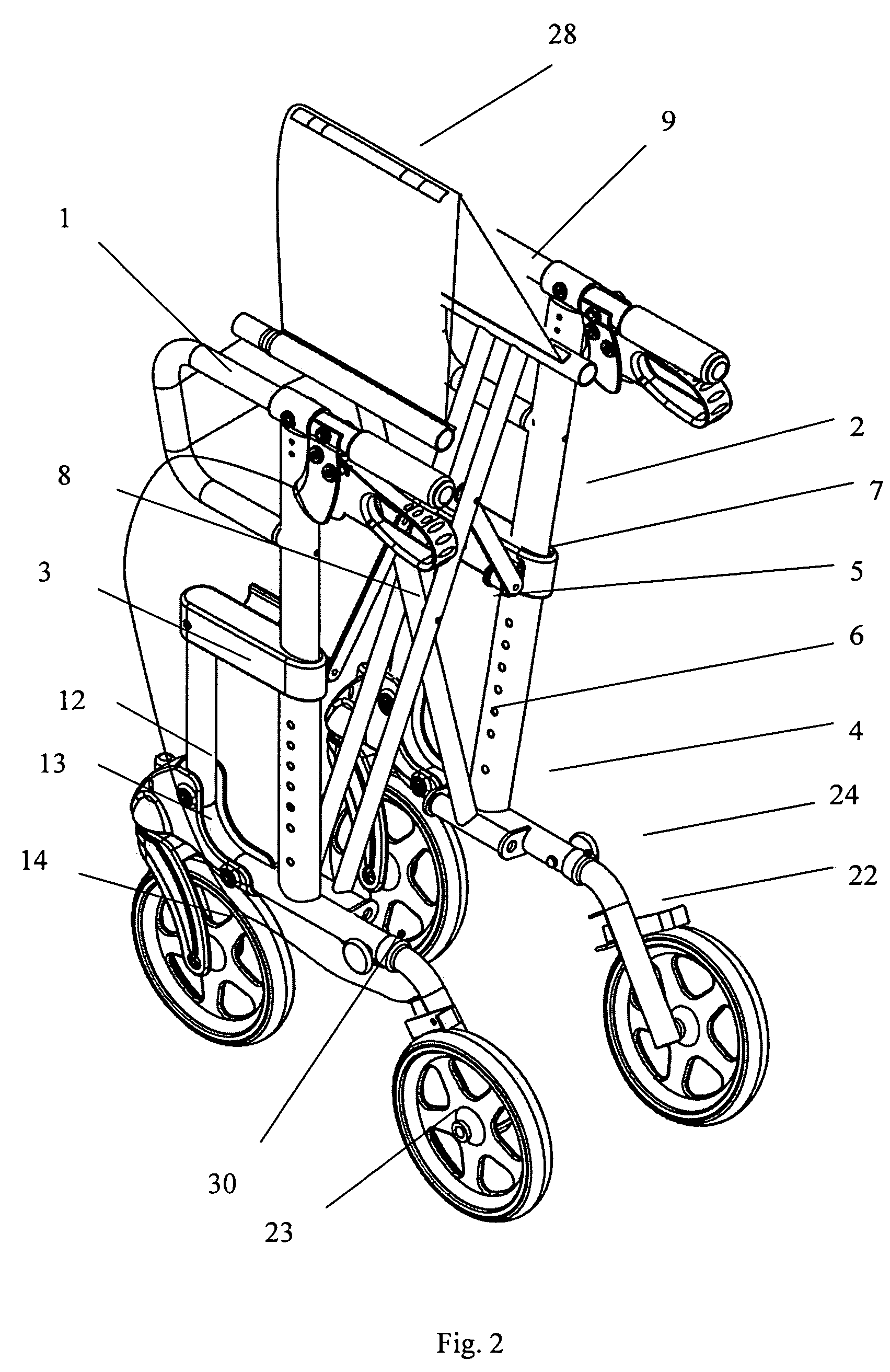 Magic rollator