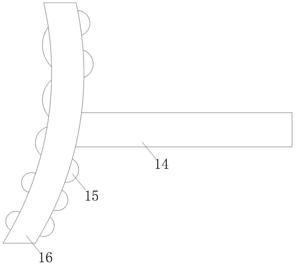 Improved splicing type aluminum alloy profile