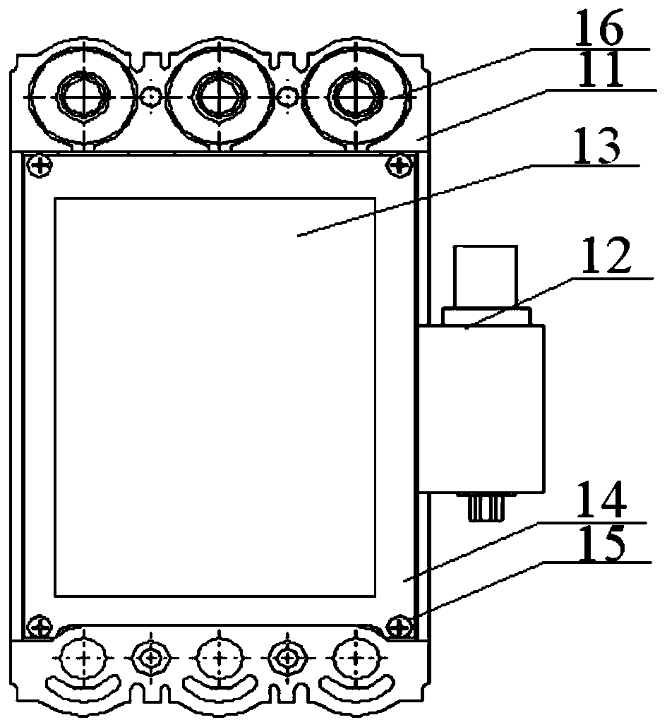 Power monitoring accessory for AC moulded case circuit breaker and application method thereof