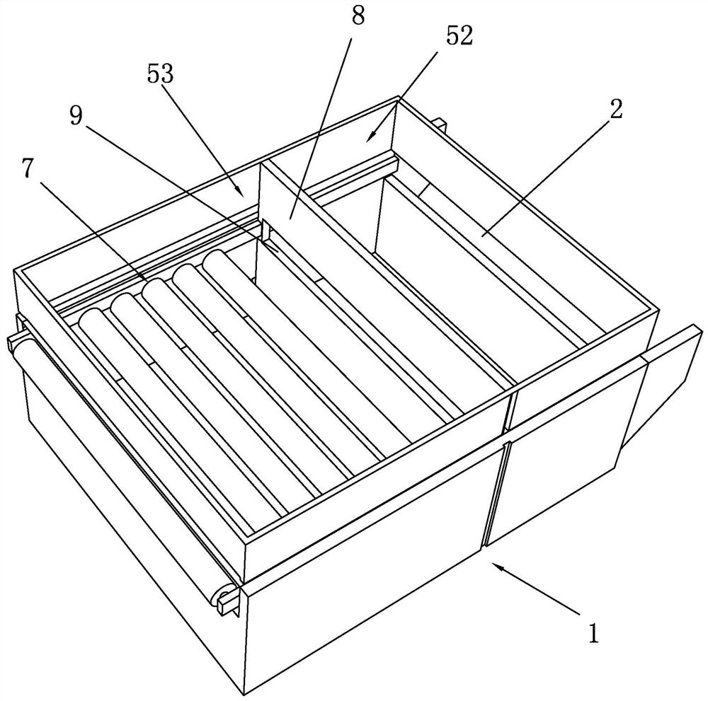 A setting machine for fabric finishing