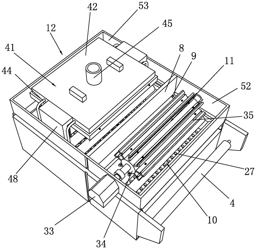 A setting machine for fabric finishing