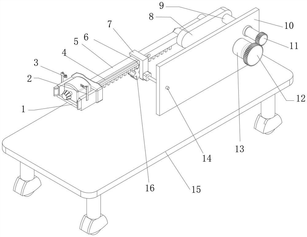 Engine shell inner curve grinding device