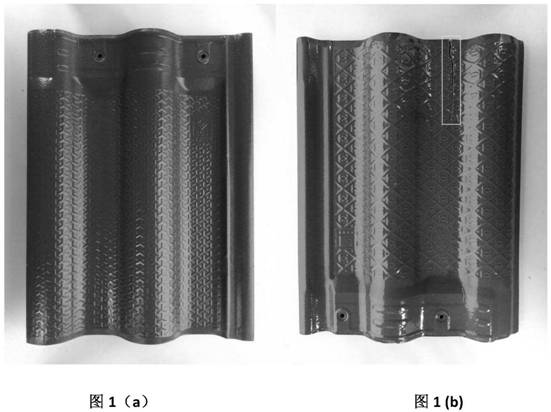 Method and device for detecting defects of ceramic tiles based on machine vision