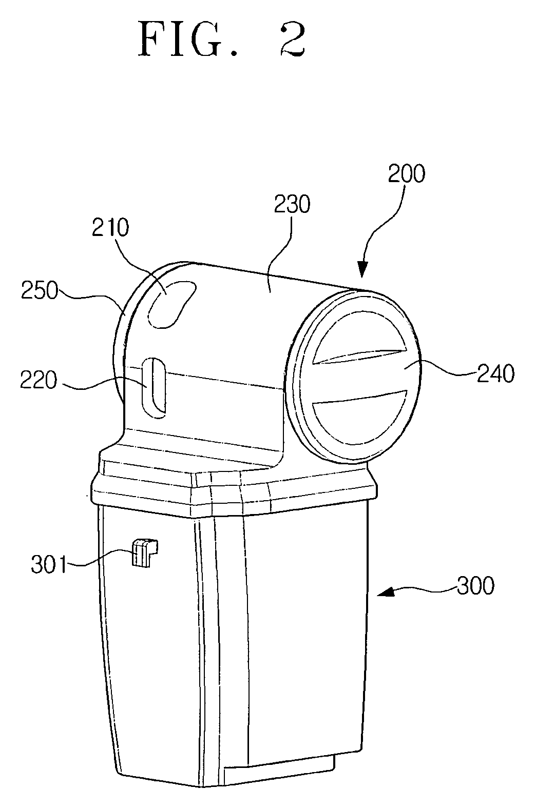 Cyclone dust-separating apparatus and cleaner having the same