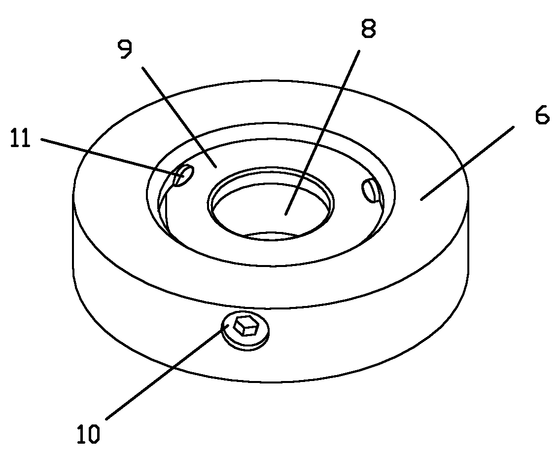 Anti-twisting washer clamp and special washer seat thereof