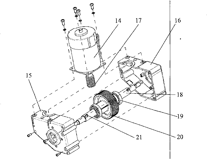 Three-dimensional massaging machine