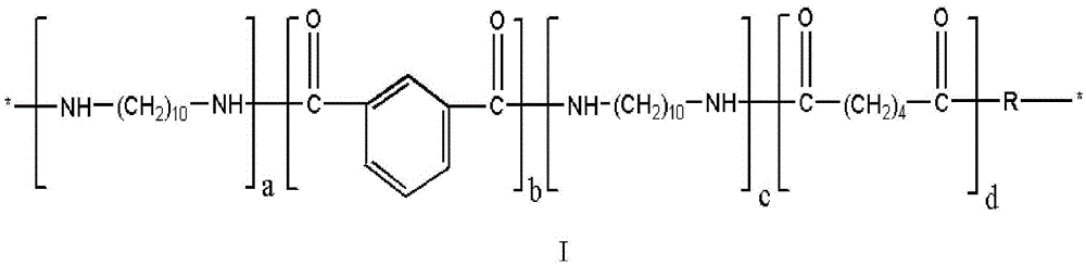 Bio-based long-carbon-chain transparent nylon and synthesis method thereof