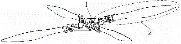 Flapping-wing air vehicle capable of hovering as well as flight control method thereof