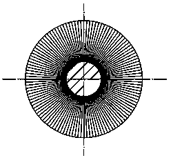 Complex harmonic transmission device with double clutch mechanisms