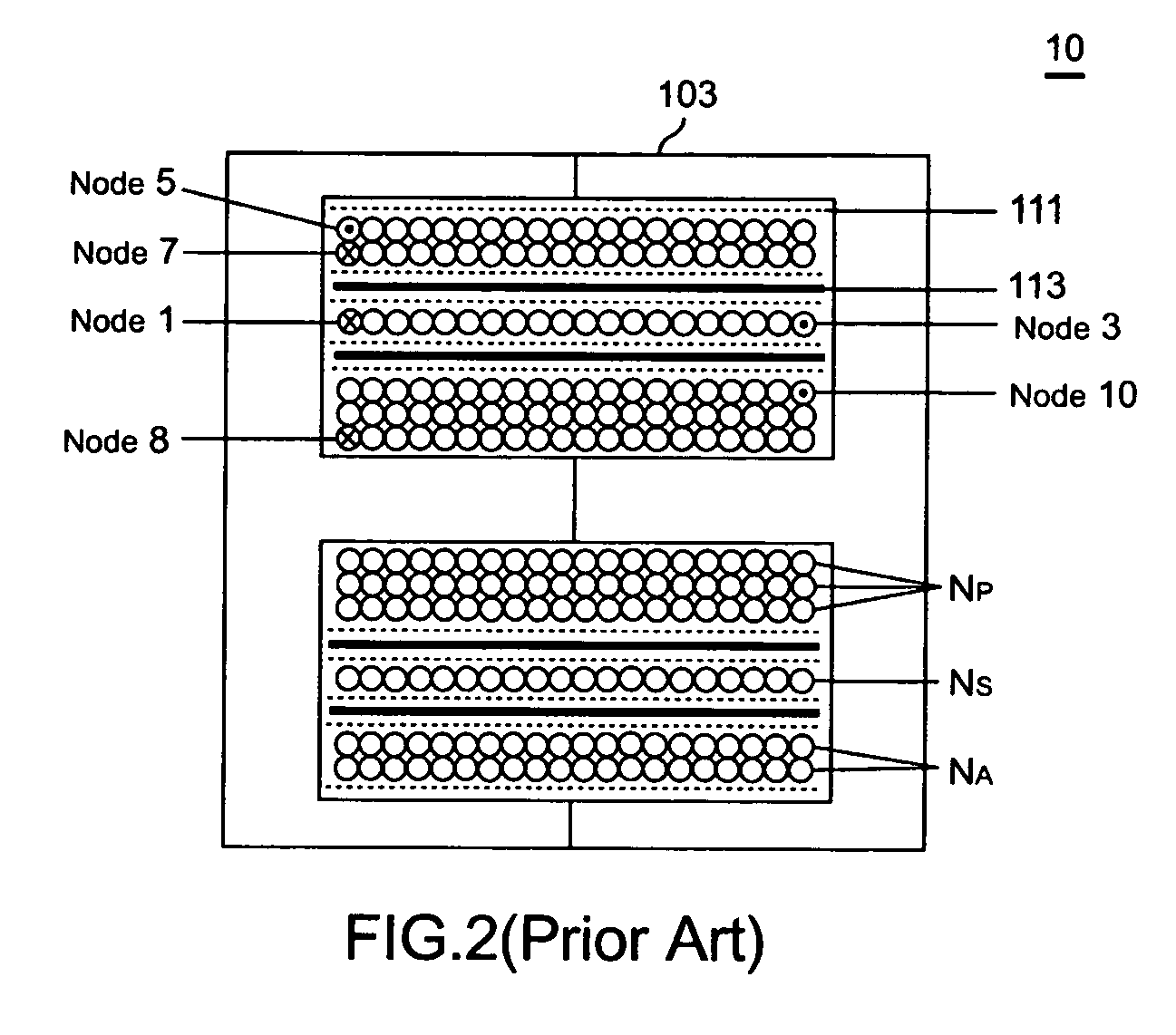 Energy transfer apparatus for reducing conductivity electromagnetic interference and manufacturing method thereof