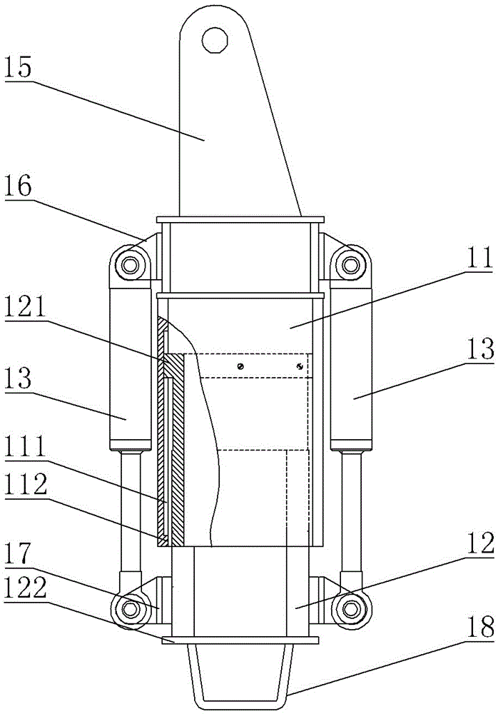 Petroleum pipe lifting device for ship