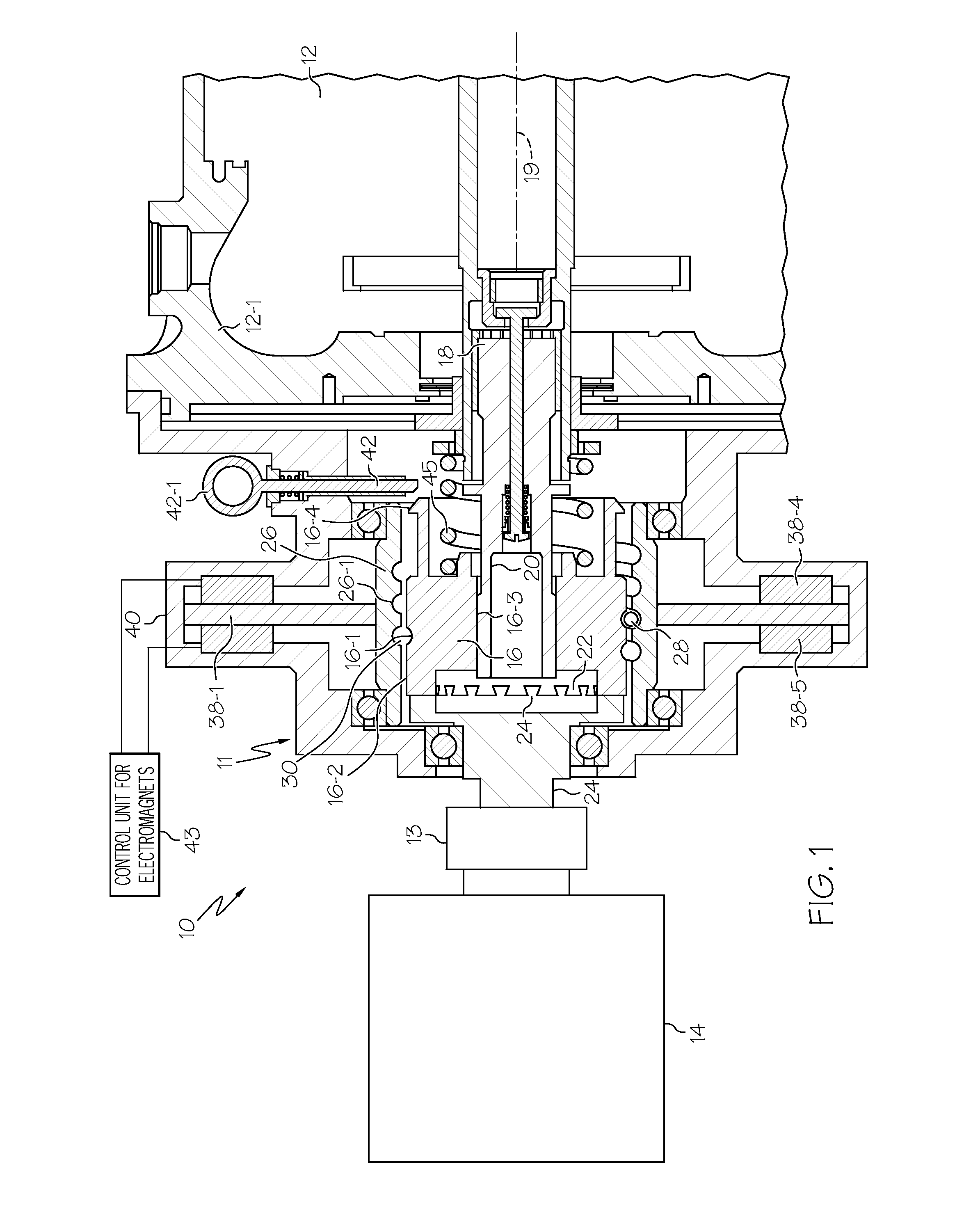 Application of eddy current braking system for use in a gearbox/generator mechanical disconnect