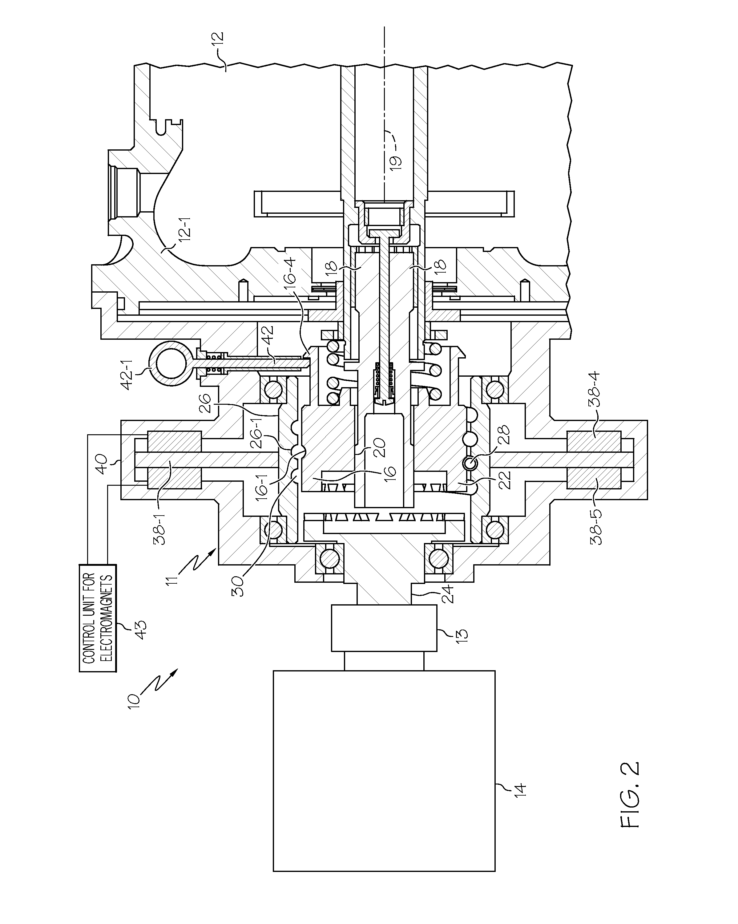 Application of eddy current braking system for use in a gearbox/generator mechanical disconnect