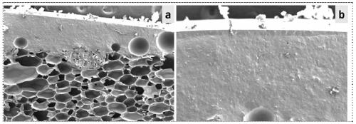 Flame-retardant rigid polyurethane foam of hydrophobic graphene aerogel coating and preparation method of flame-retardant rigid polyurethane foam