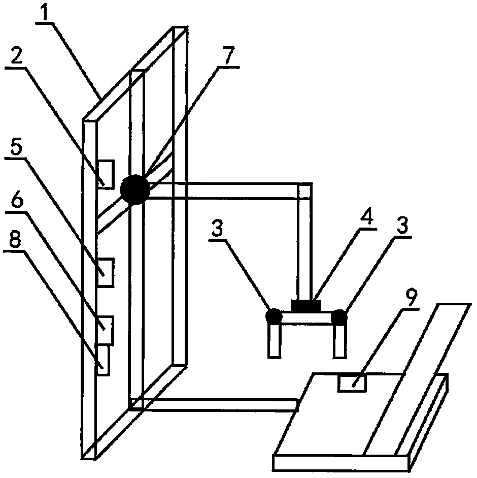 Intelligent adjusting device of stacker crane