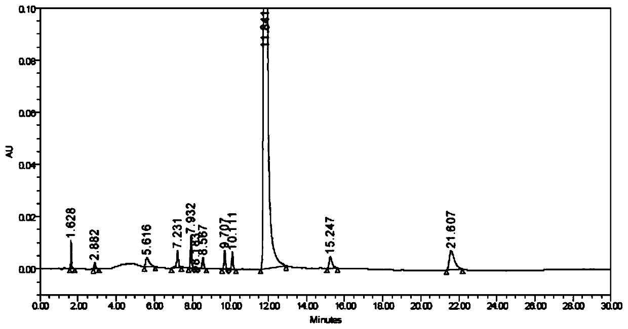 Ranitidine hydrochloride detection method and application thereof