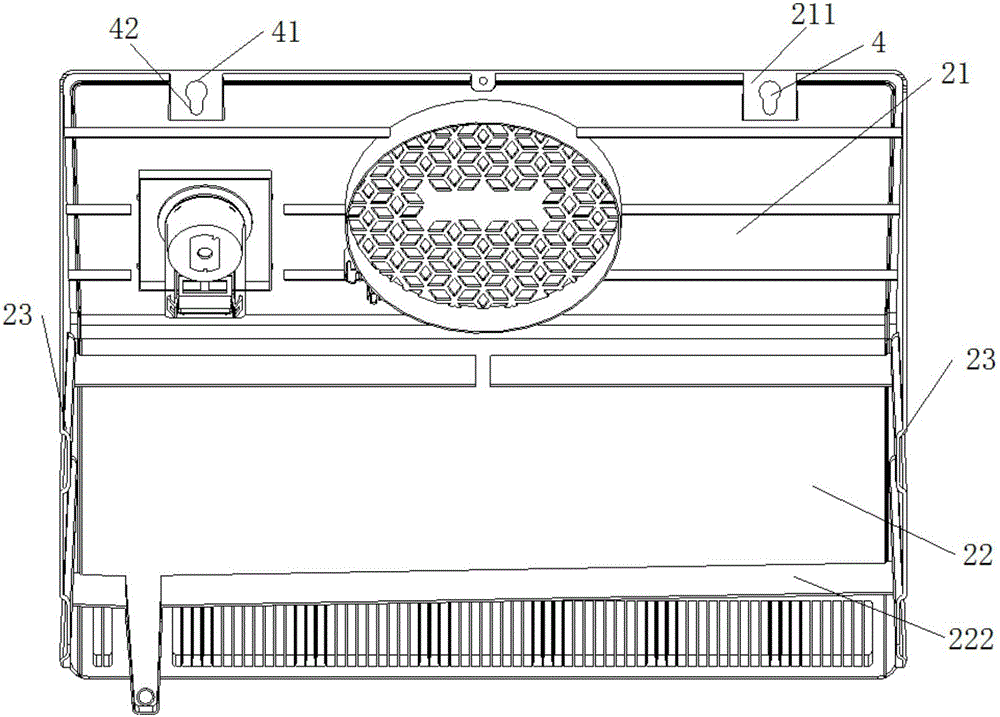 Air duct installation component