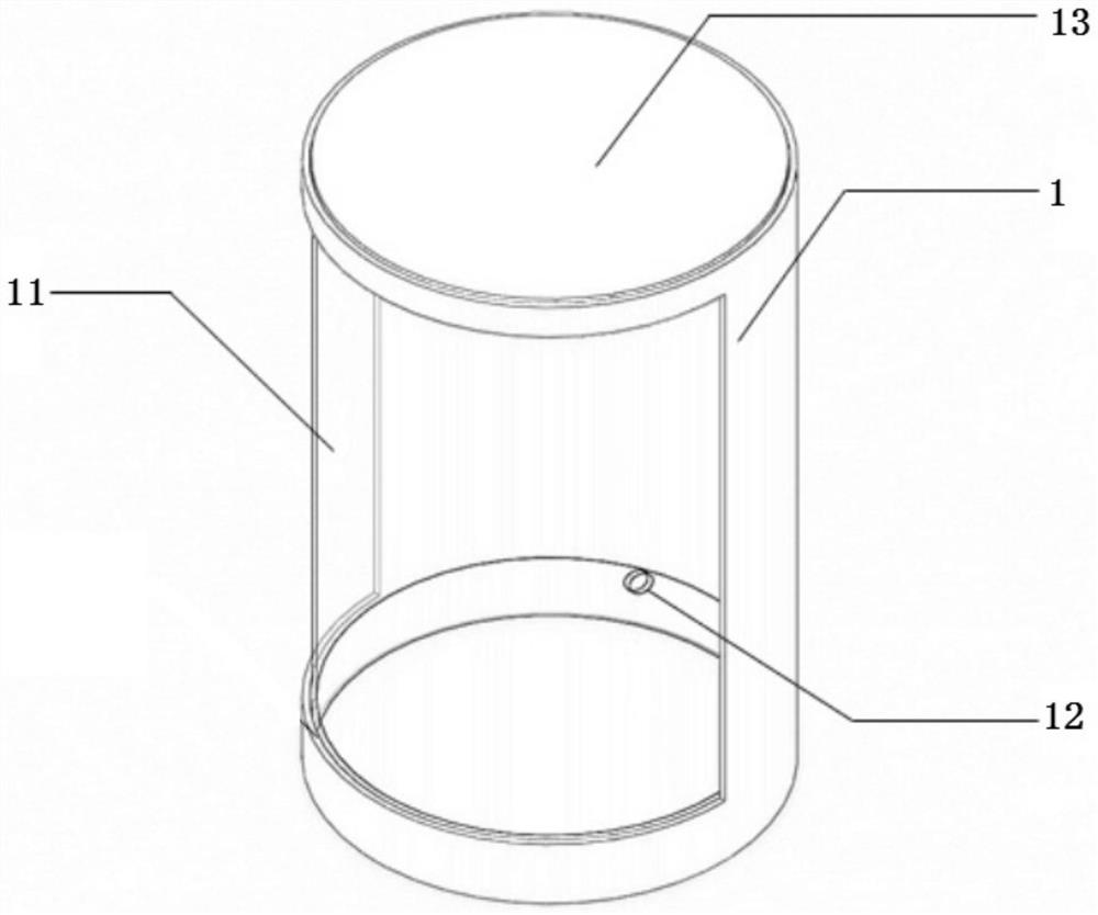 Protection and detection auxiliary device of universal material testing machine