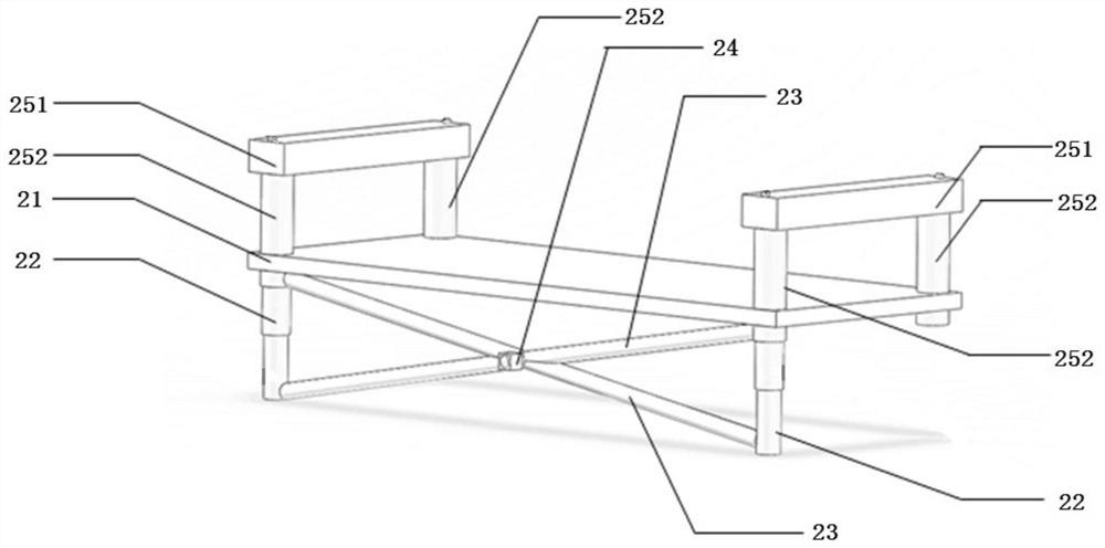 Protection and detection auxiliary device of universal material testing machine