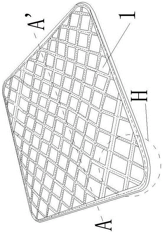 Environmental-friendly healthy automobile foot mat capable of generating anions