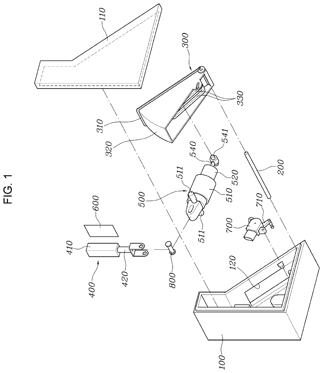 Foldable brake pedal apparatus for autonomous vehicle