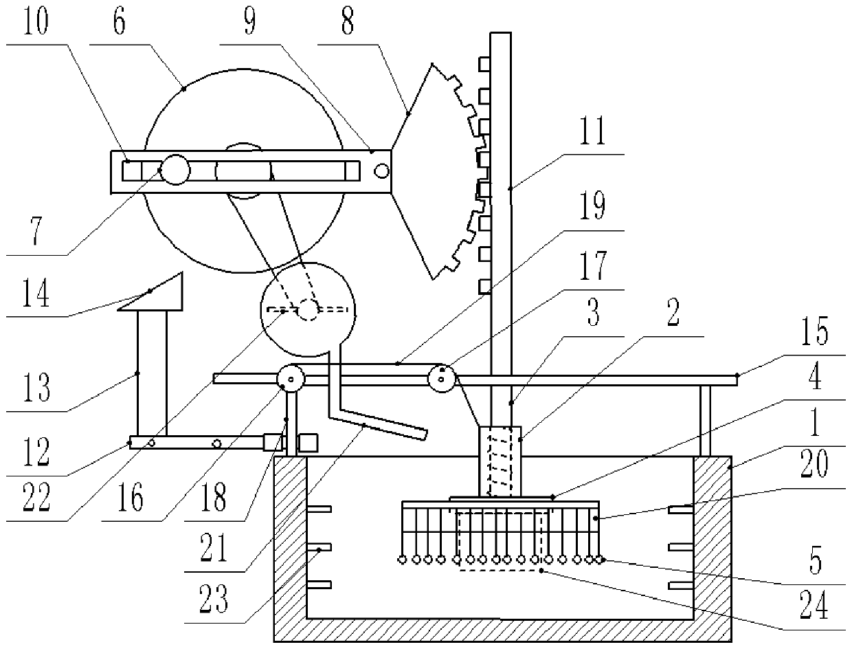 Gearbox parts processing device