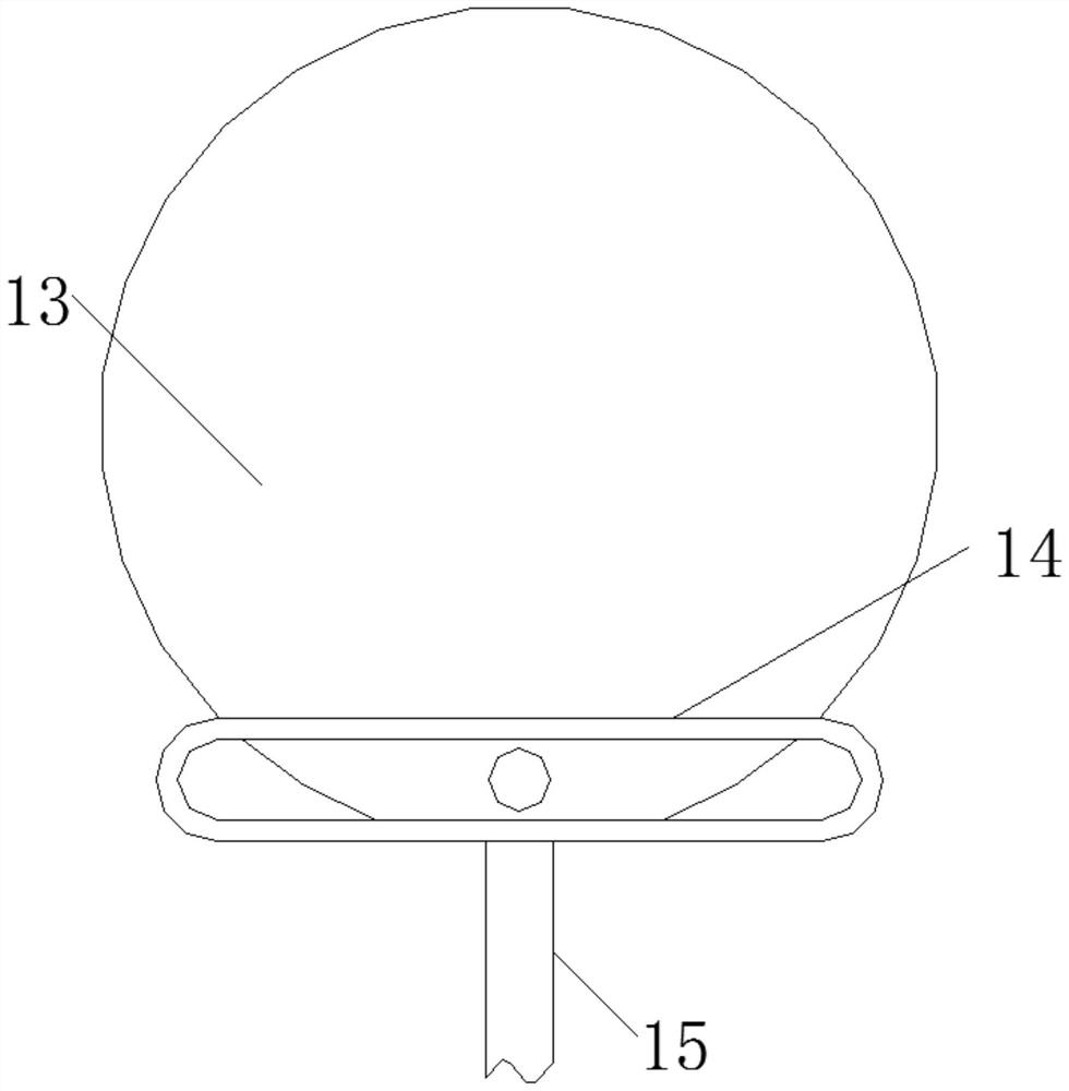 Quick fire extinguishing and cooling device for grill for field camping in water-source-free area