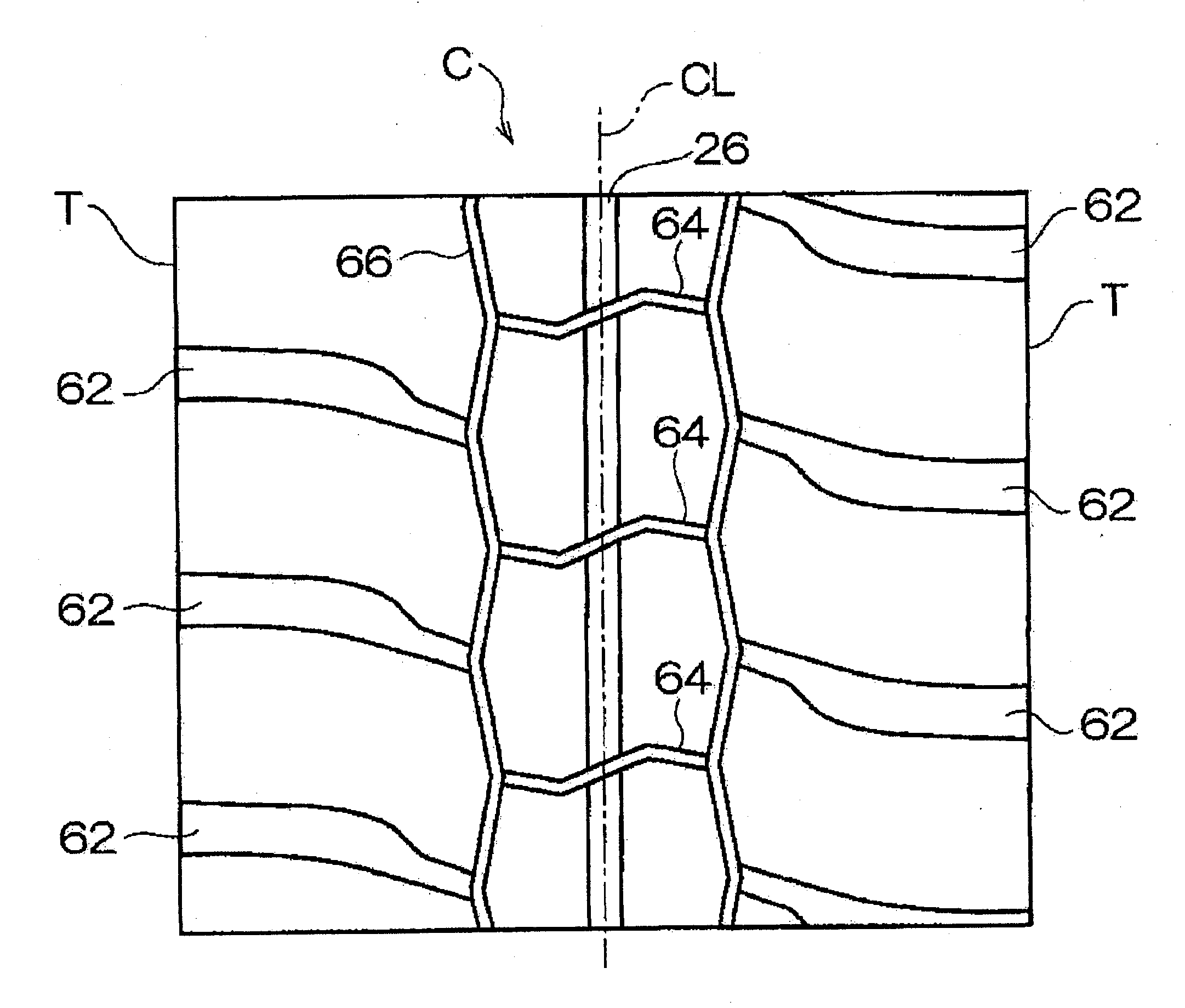 Tire for construction vehicle