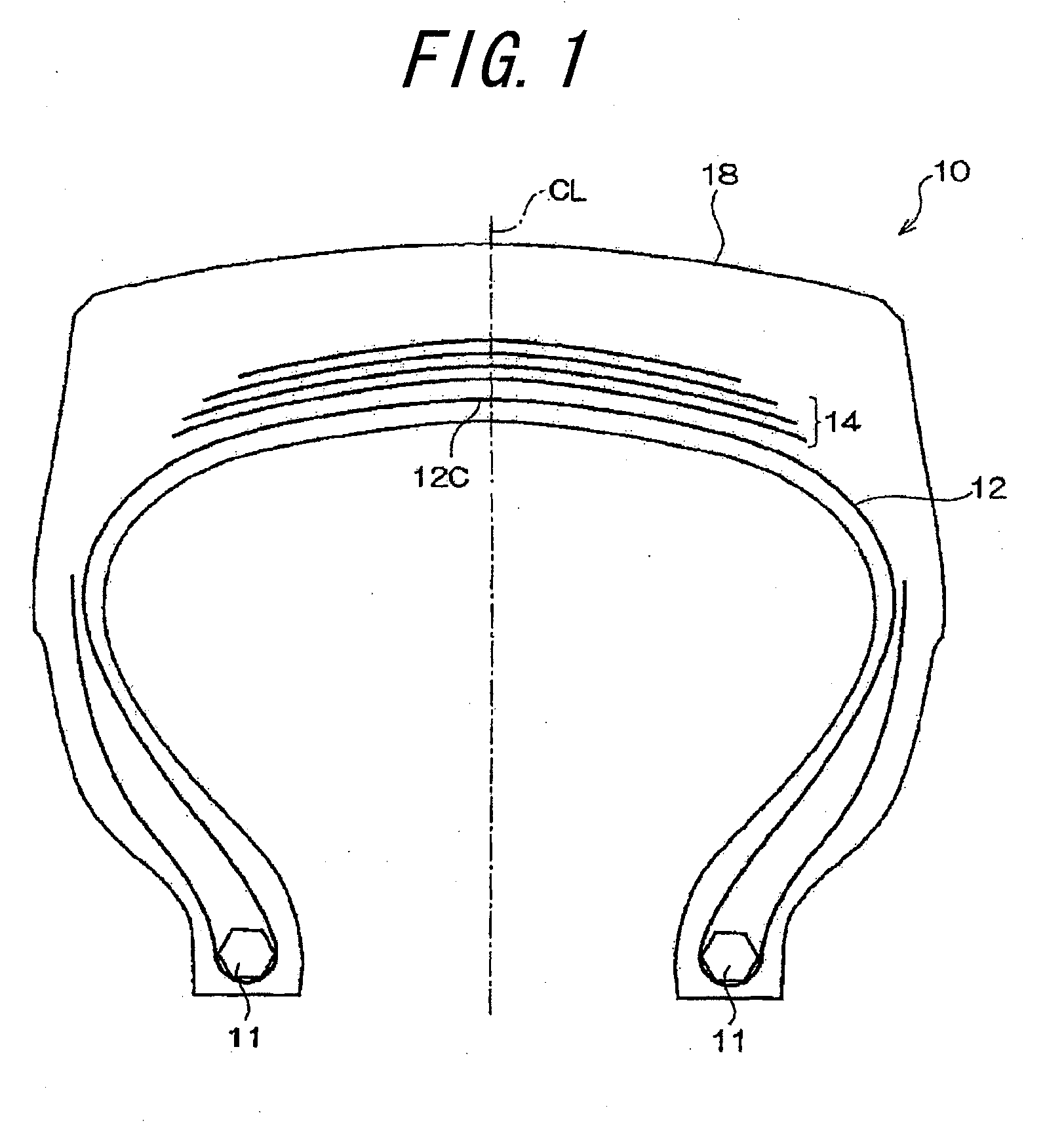 Tire for construction vehicle