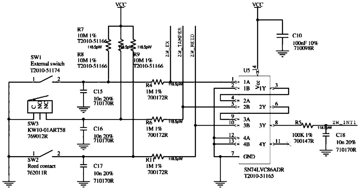 A door magnetic control system for smart home