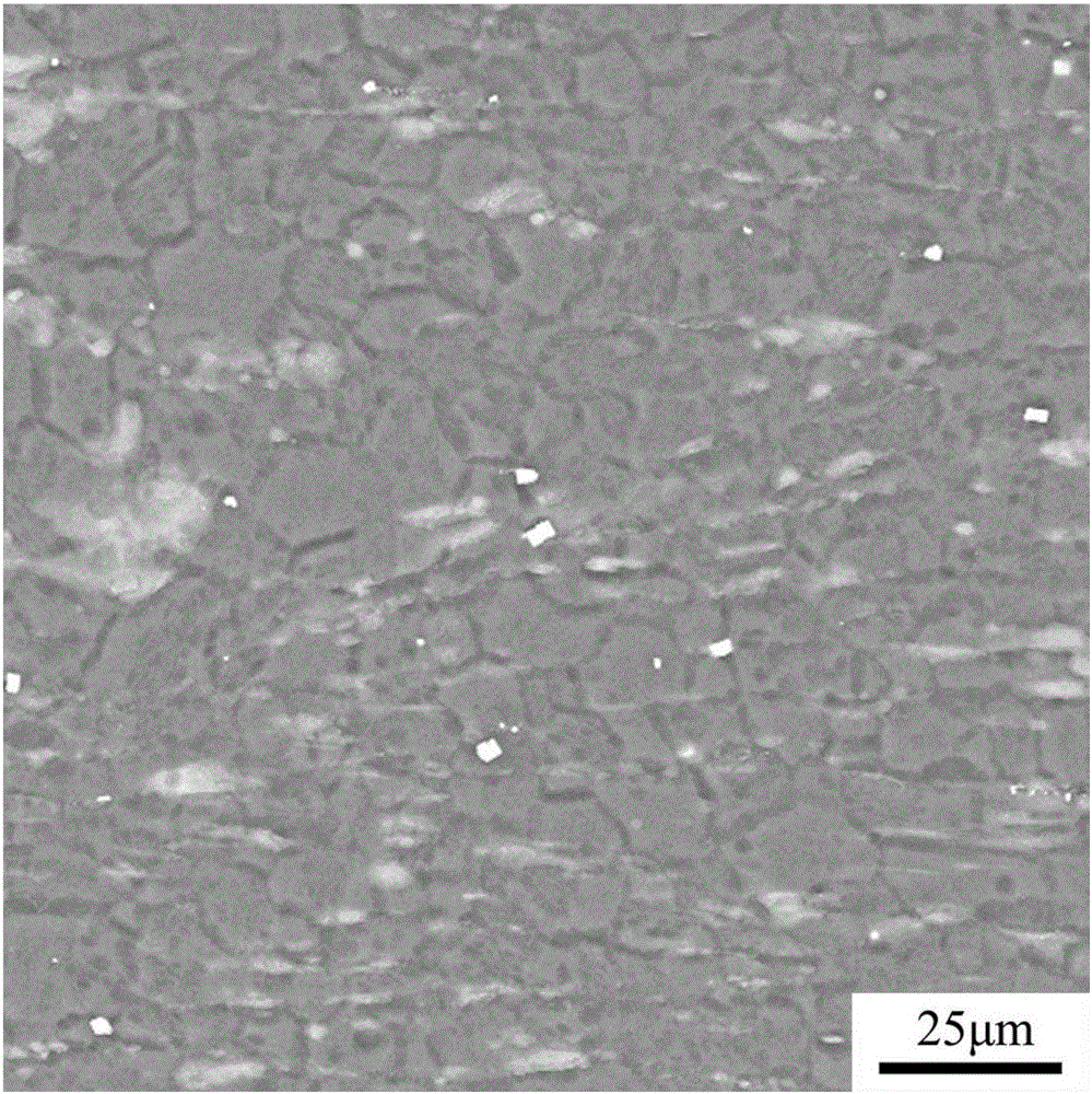 Preparation method for high-strength and high-plasticity magnesium-zinc-manganese-yttrium alloy