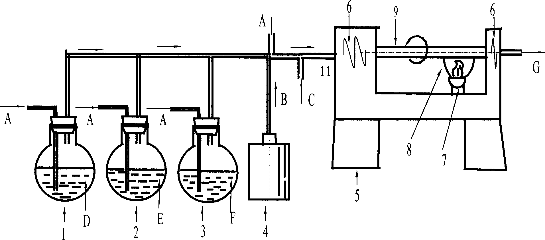 Method for producing low water peak fiber