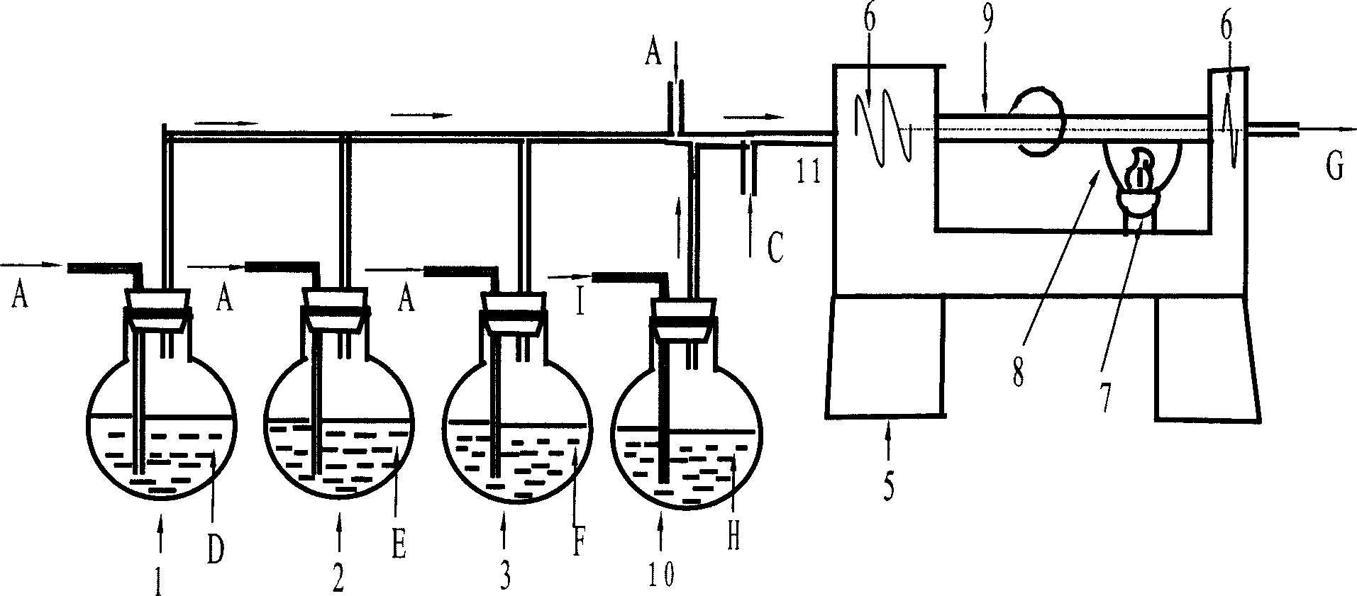 Method for producing low water peak fiber