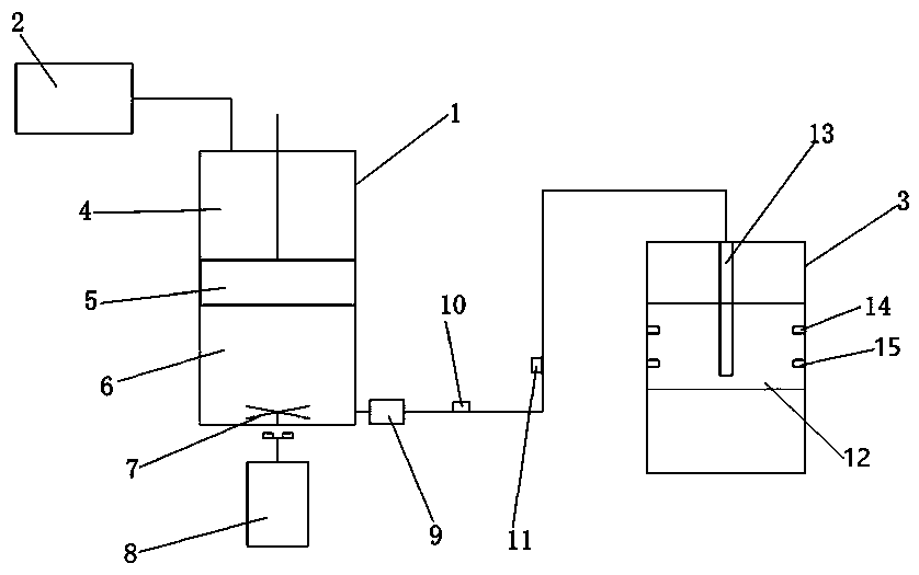 Loose rock-soil layer grouting test device and method