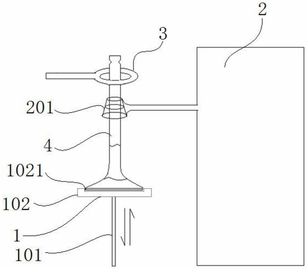 Machining process for carrying out local solid solution strengthening on valve disc neck portion and valve rod