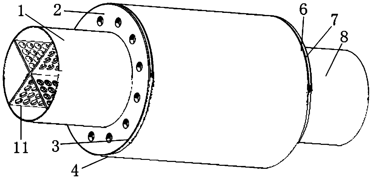 A cochlear implant muffler for noise control of ventilation pipelines