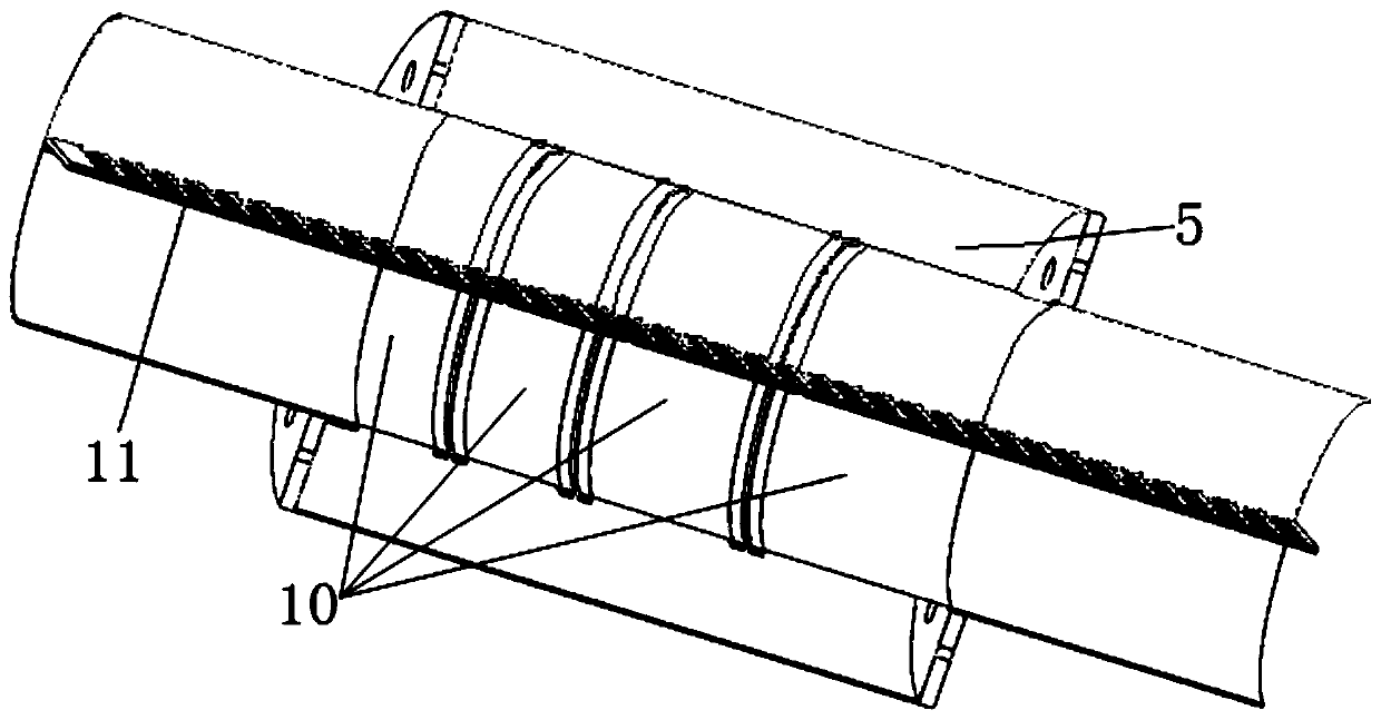 A cochlear implant muffler for noise control of ventilation pipelines