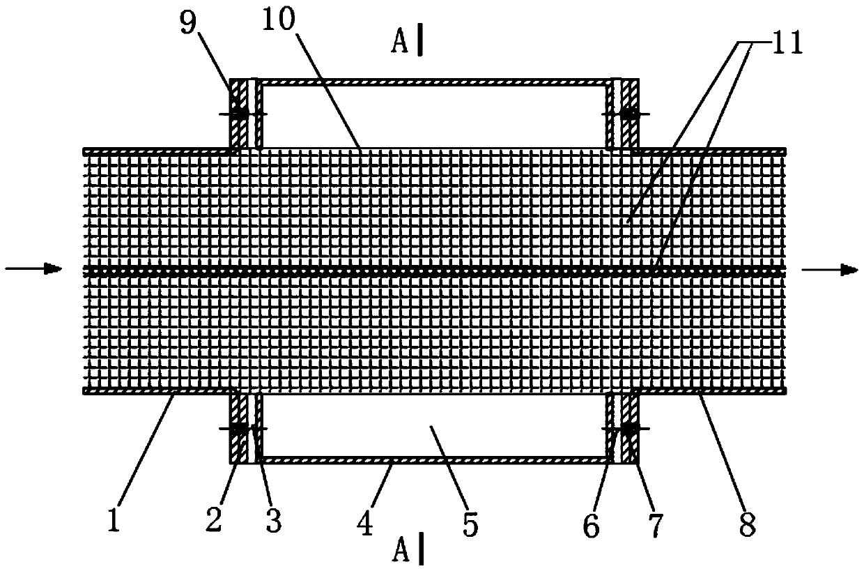 A cochlear implant muffler for noise control of ventilation pipelines