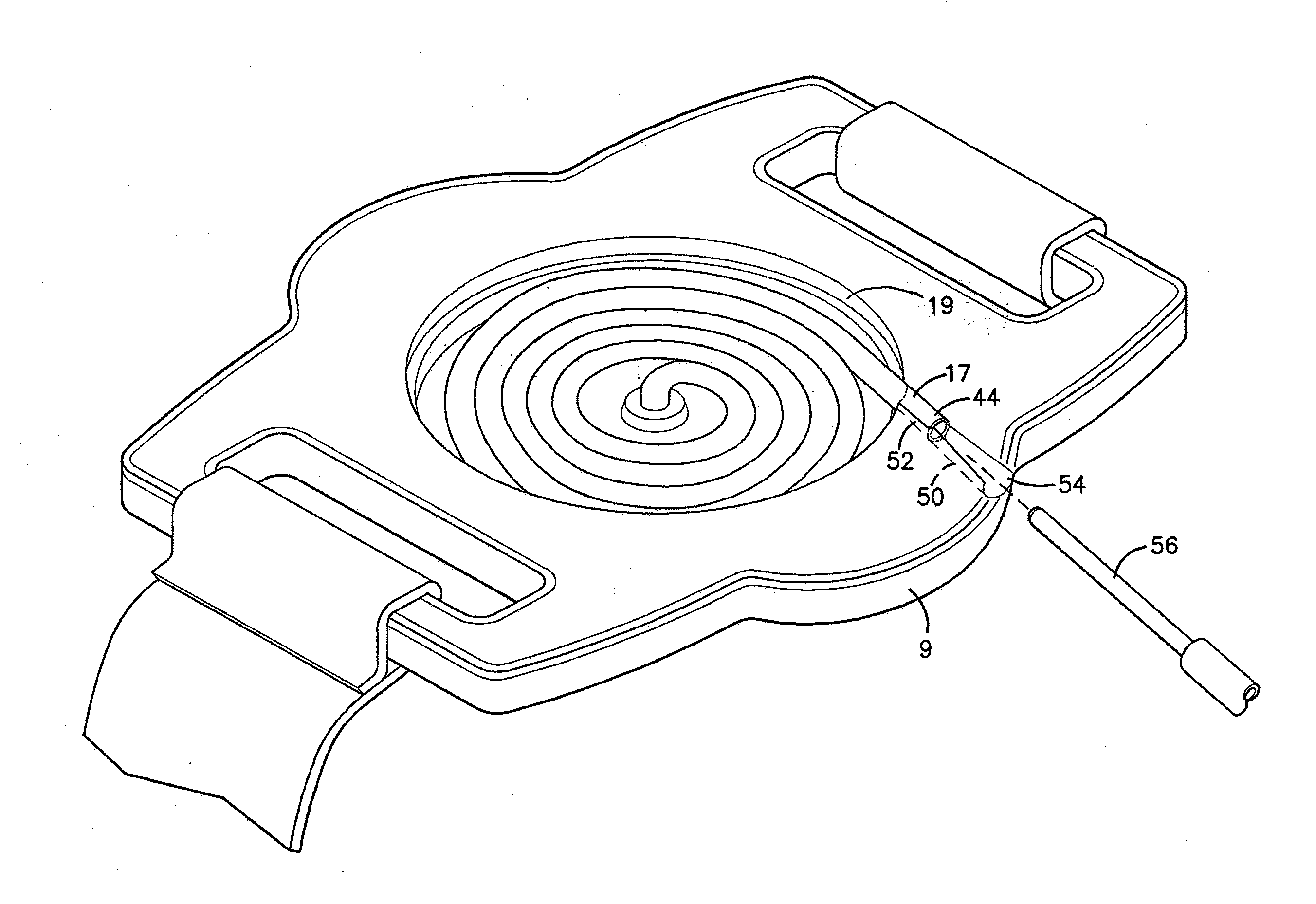 Sweat collecting device