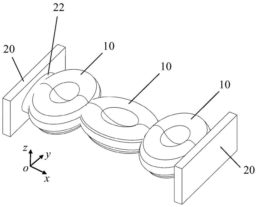 Resonant cavity waveguide filter