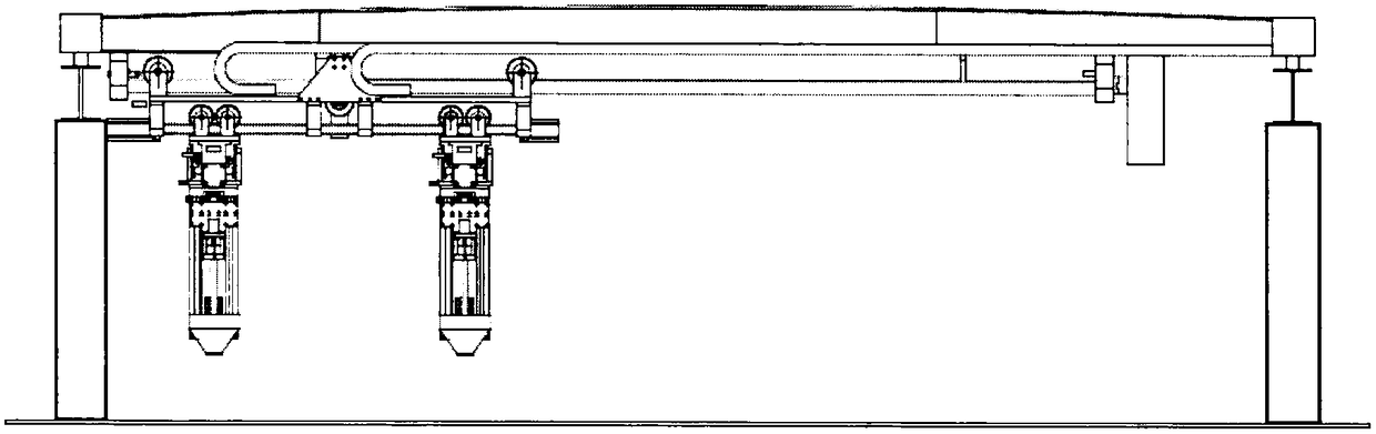 Method for casting by utilizing automatic molten aluminum casting machine