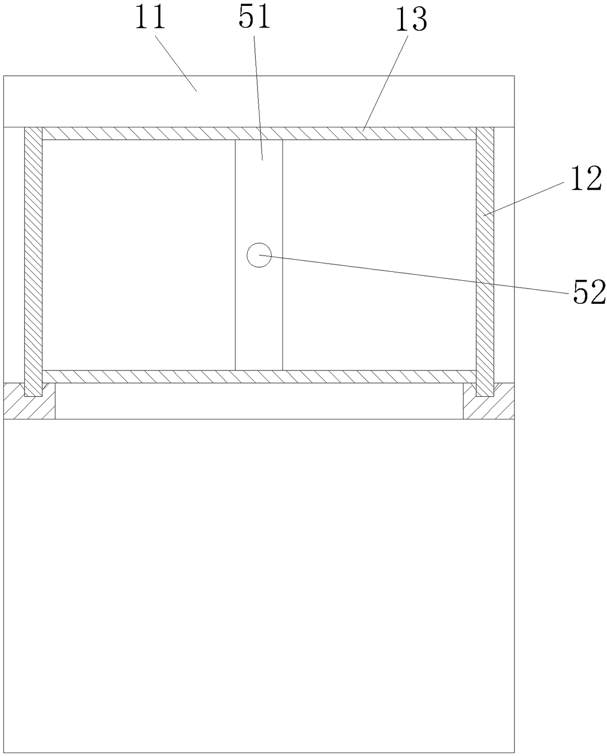 Water mist projection display cabinet