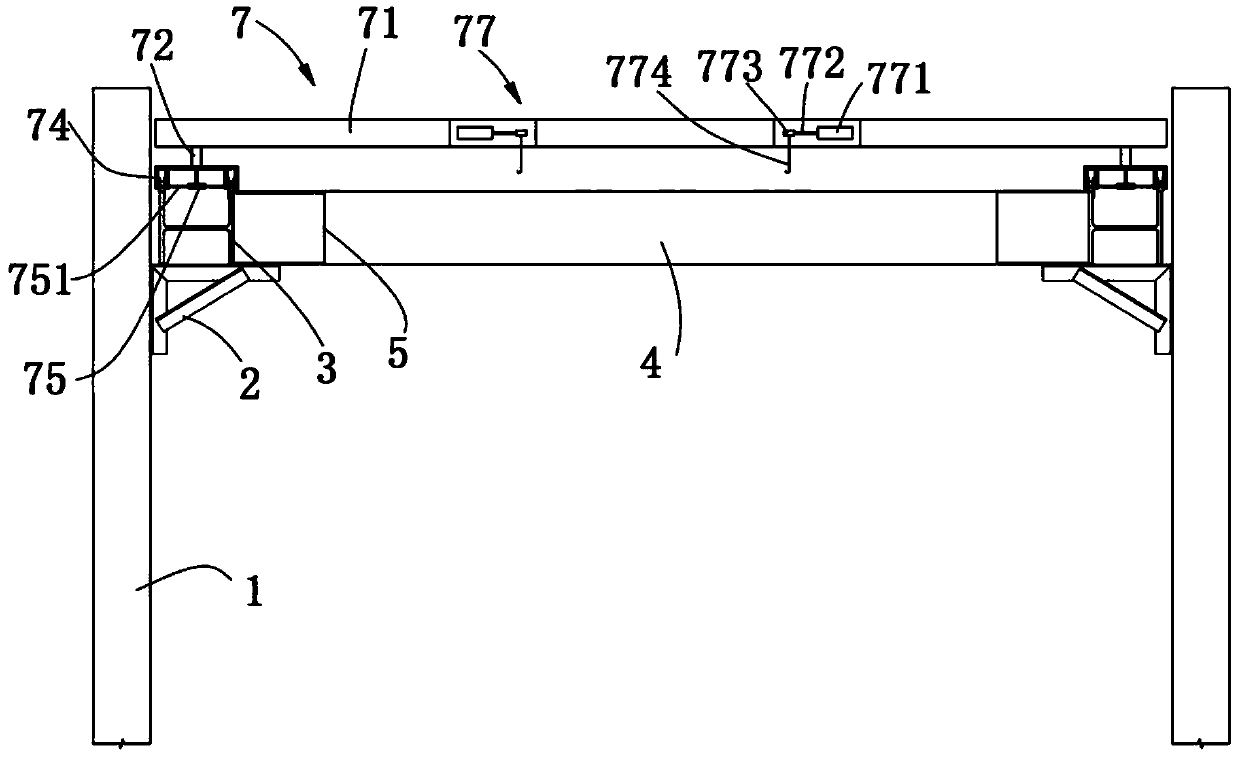 Method for constructing foundation pit with circulating steel supports