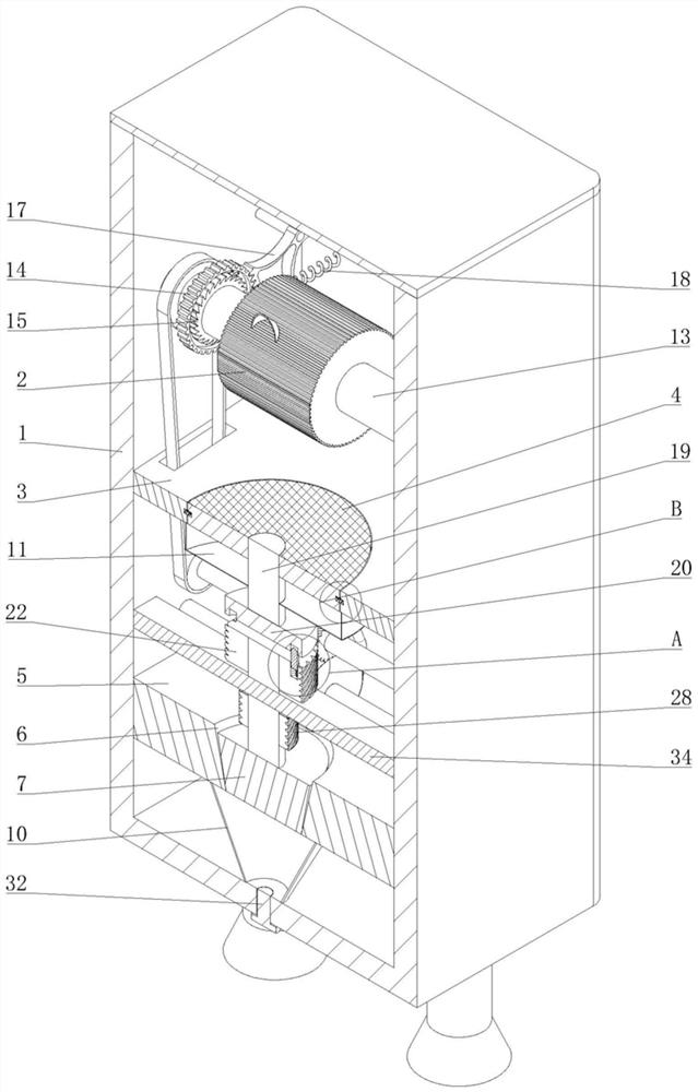 A drug crushing device for tumor care