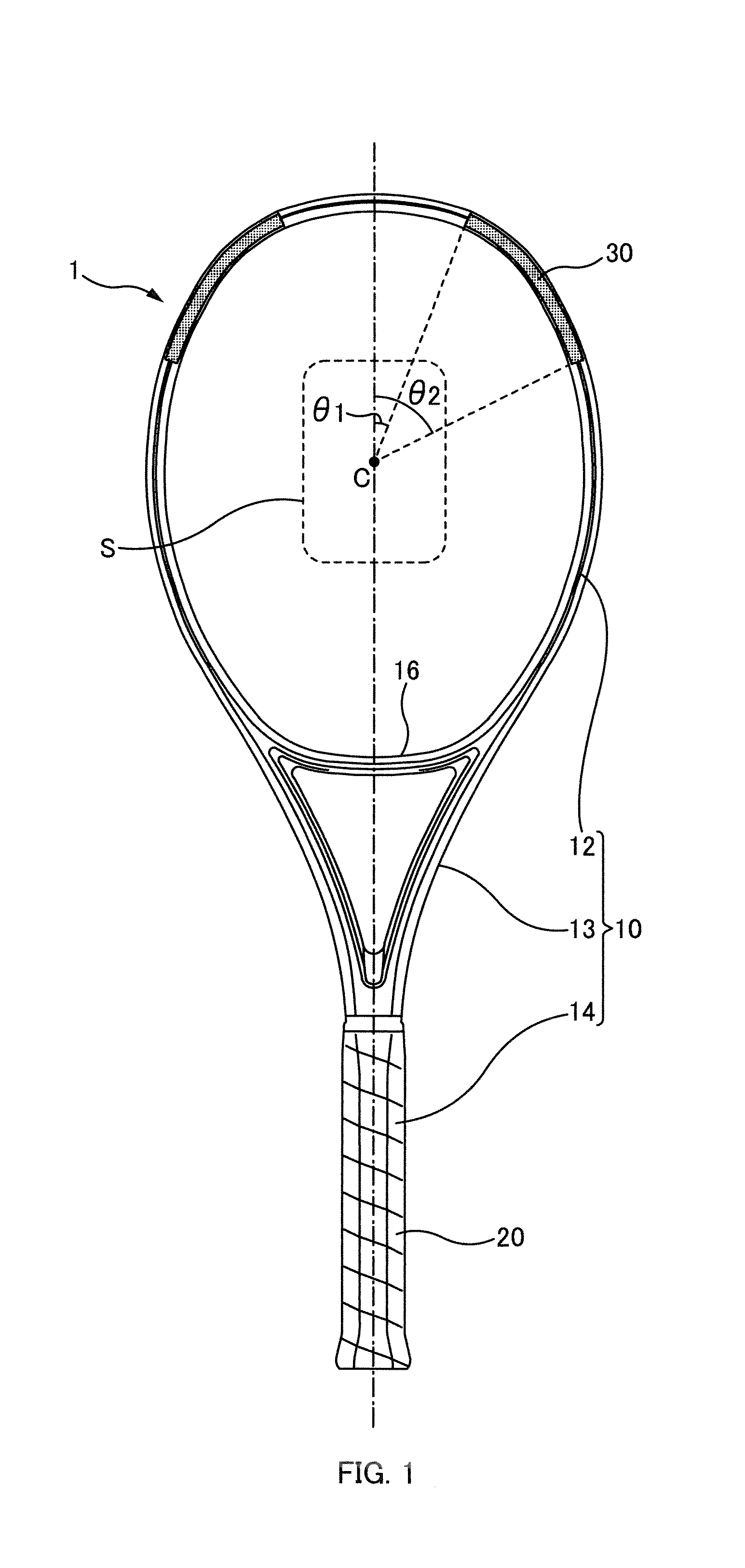 Tennis racket and method for manufacturing the same