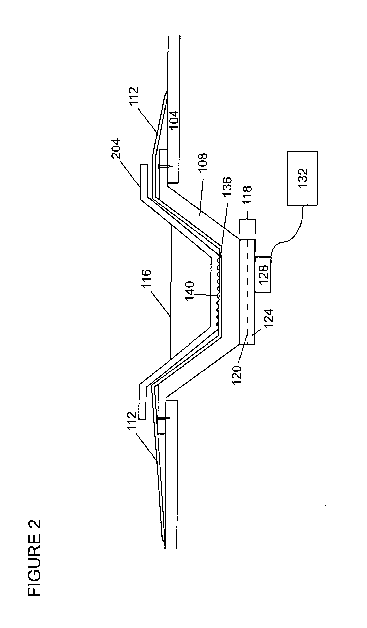 Heating element for liquid warming device